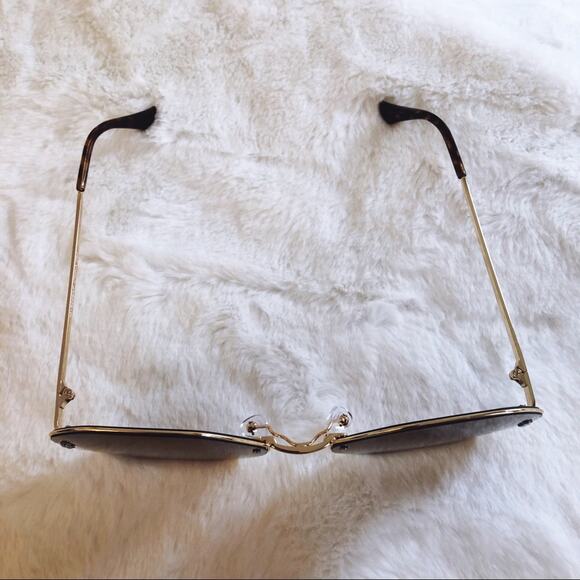 Ada Brown Round Geometric Fashion Sunglasses - Picture 4 of 8